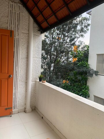 Balcony in 1 BHK Builder Floor at Hsr Layout – for Rent