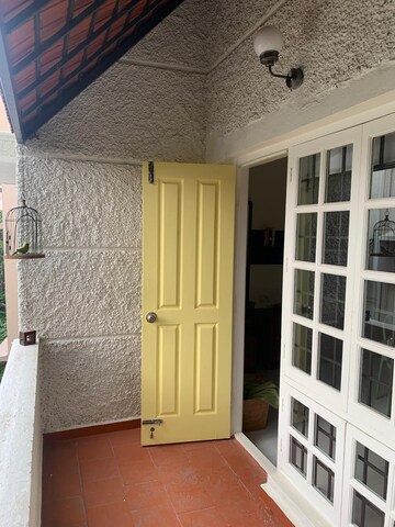 Balcony in 1 BHK Builder Floor at Hsr Layout – for Rent