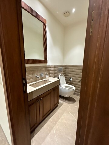 Attached Bathroom in 4 BHK Apartment at Gulmohar Park – for Rent