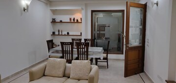 Living Room in 3 BHK Apartment at Saket – for Rent