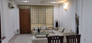 Living Room in 3 BHK Apartment at Saket – for Rent