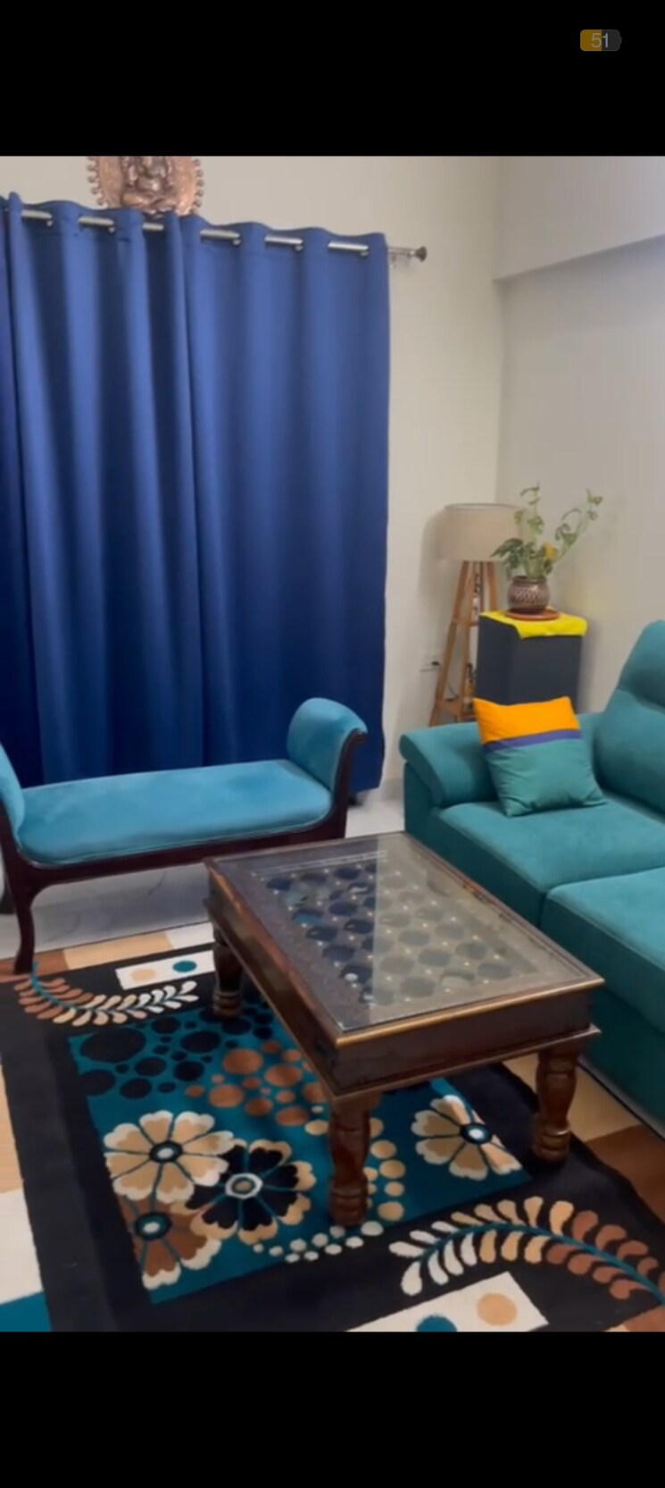 Living Room, camelot-society 1 Bedroom 750 Sq.Ft. Apartment In Viman Nagar Pune 7930908