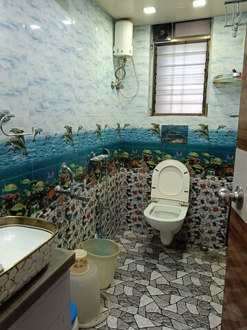 Bathroom in 1 BHK Apartment at Soundlines Florence Tower, Lower Parel – for Rent