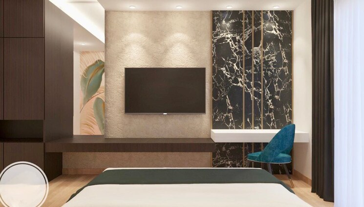 Master Bedroom, pacific-golf-estate 2 Bedroom 1480 Sq.Ft. Apartment In Kulhan Dehradun 7931150