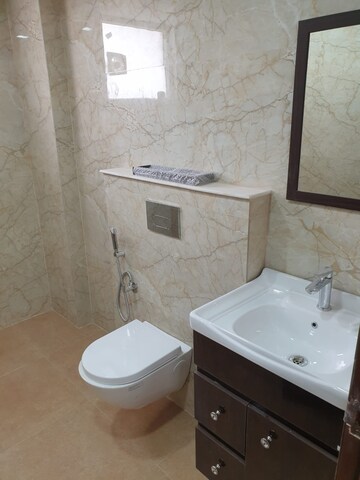 Bathroom in 3 BHK Apartment at Risland The Icon, Dhokali – for Rent