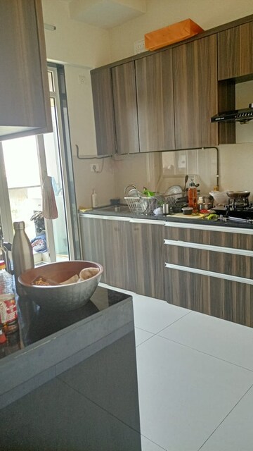 Kitchen in 3 BHK Apartment at Runwal Elegante, Andheri West – for Rent