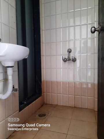Bathroom in 1 BHK Apartment at Commanders Heera Siddhi Homes, Rasayani – for Sale