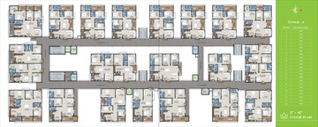 Floor Plan in 3 BHK Apartment at Pocharam – for Sale