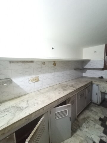 Kitchen in 1 RK Independent House at Sector 4 – for Rent