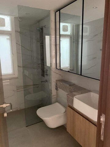 Bathroom in 4 BHK Apartment at DLF Garden City Plots I, Sector 91 – for Rent