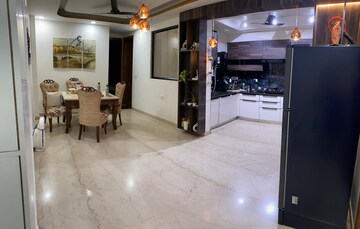 Living Room in 3 BHK Builder Floor at Dlf Phase I – for Rent