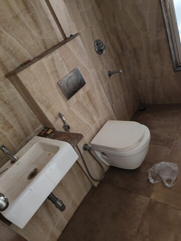 Bathroom in 1 BHK Apartment at Lodha Amara, Kolshet Road – for Rent