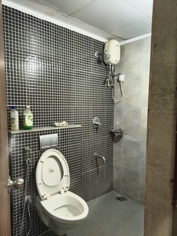 Bathroom in 1 BHK Apartment at Lodha Palava City, Dombivli East – for Rent