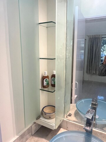 Bathroom in 2 BHK Apartment at Govind Dham – for Rent