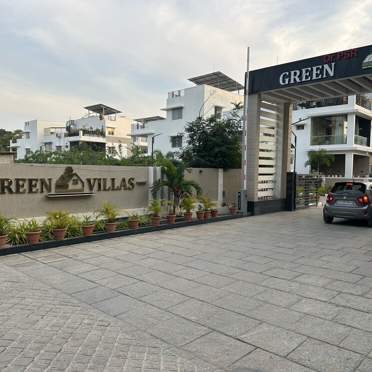 Exterior View, arsl-green-villas 4 Bedroom 4000 Sq.Ft. Villa In Shaili Gardens Hyderabad 7932065