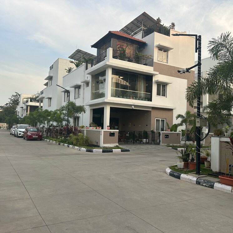 Exterior View, arsl-green-villas 4 Bedroom 4000 Sq.Ft. Villa In Shaili Gardens Hyderabad 7932065