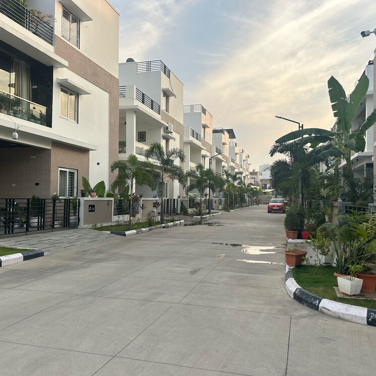 Exterior View, arsl-green-villas 4 Bedroom 4000 Sq.Ft. Villa In Shaili Gardens Hyderabad 7932065