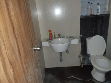 Bathroom in 2 BHK Apartment at Pegasus Megapolis Splendour, Hinjewadi – for Rent