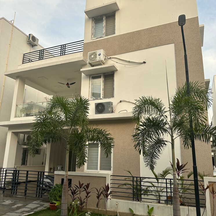 Exterior View, arsl-green-villas 4 Bedroom 4000 Sq.Ft. Villa In Shaili Gardens Hyderabad 7932065