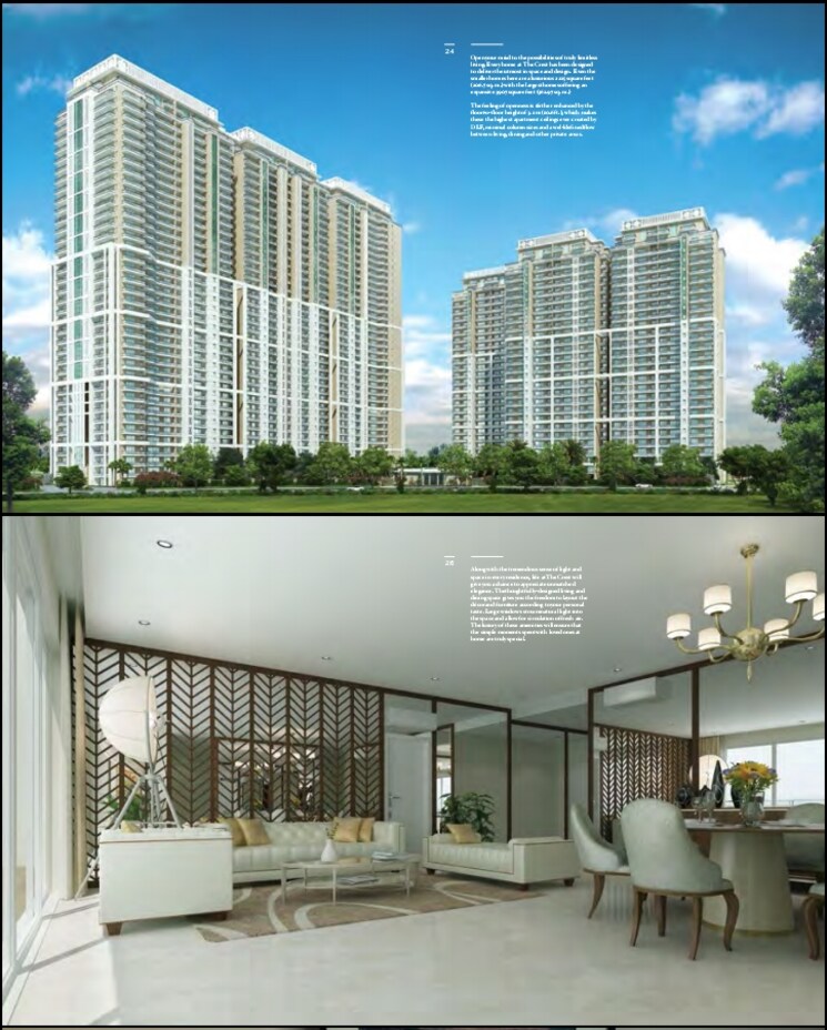 Exterior View, dlf-the-crest 4 Bedroom 3907 Sq.Ft. Apartment In Sector 54 Gurgaon 7932252