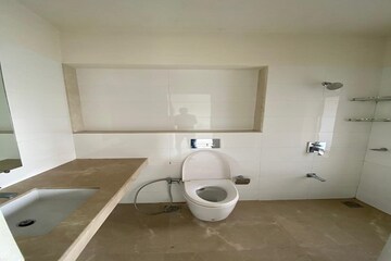 Bathroom in 3 BHK Apartment at Godrej The Trees, Vikhroli East – for Rent