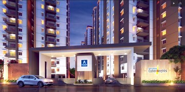 3 BHK Apartment – Exterior View View at Aparna Cyber Heights, Osman Nagar - for Sale