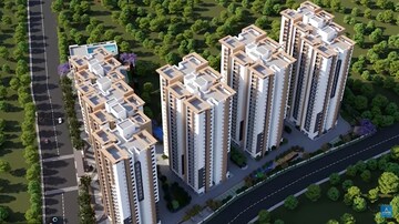 3 BHK Apartment – Exterior View View at Aparna Cyber Heights, Osman Nagar - for Sale