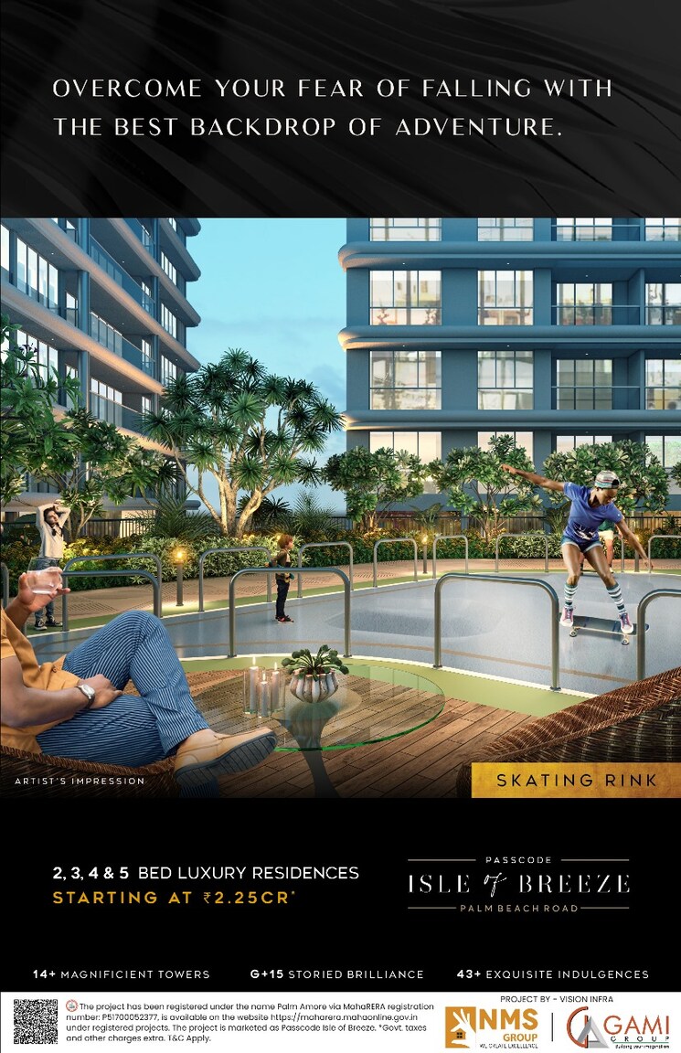 Exterior View, nms-palm-amore 4 Bedroom 2529 Sq.Ft. Builder Floor In Seawoods Sector 46 Navi Mumbai 7932392