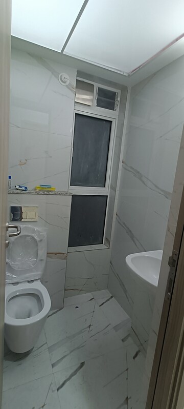 Bathroom in 3 BHK Apartment at Wadhwa TW Gardens, Kandivali East – for Rent