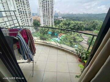 Balcony in 3 BHK Apartment at The Great Eastern, Kanjurmarg East – for Rent