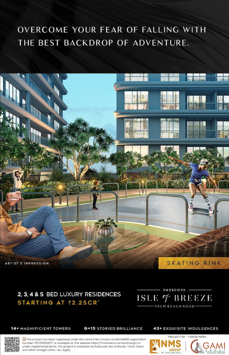 Exterior View, nms-palm-amore 4 Bedroom 2525 Sq.Ft. Builder Floor In Seawoods Sector 46 Navi Mumbai 7932456