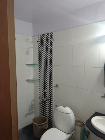 Bathroom in 2 BHK Apartment at Mauli CHS Baner, Baner – for Rent