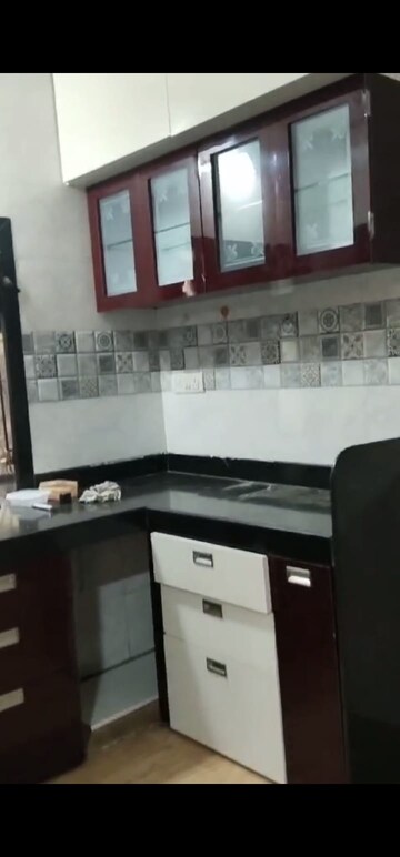 Kitchen in 1 BHK Apartment at Shree Meenakshi CHS, Goregaon East – for Rent