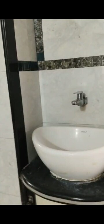 Bathroom in 1 BHK Apartment at Shree Meenakshi CHS, Goregaon East – for Rent