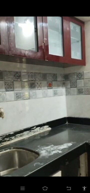 Kitchen in 1 BHK Apartment at Shree Meenakshi CHS, Goregaon East – for Rent