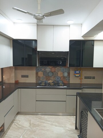 Kitchen in 3 BHK Builder Floor at Greater Kailash I – for Rent