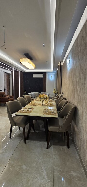 Living Room in 3 BHK Apartment at Dhakoli – for Sale