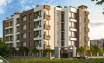 3 BHK + Pooja Room 1105 Sq.Ft. Apartment in Kasba