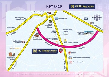  Plot – Map Location View at Pudukkottai nh - for Sale