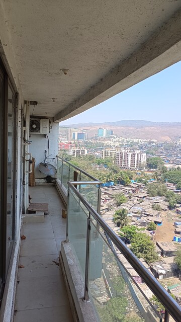 Balcony in 1 BHK Apartment at Conwood Astoria, Goregaon East – for Rent