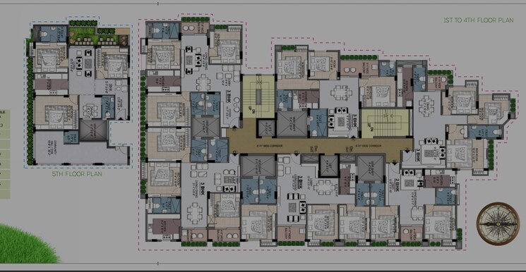 Master Plan, kasba 3 Bedroom 1105 Sq.Ft. Apartment In Kasba Kolkata 7932869