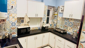 Kitchen in 2.5 BHK Apartment at Hauz Khas – for Rent
