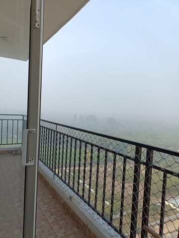 Balcony in 3 BHK Apartment at Omaxe Waterscapes, Gomti Nagar – for Rent