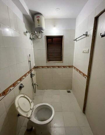 Bathroom in 3 BHK Apartment at Kanakia Spaces Niharika, Manpada – for Rent