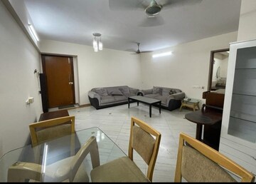 Living Room in 3 BHK Apartment at Kanakia Spaces Niharika, Manpada – for Rent