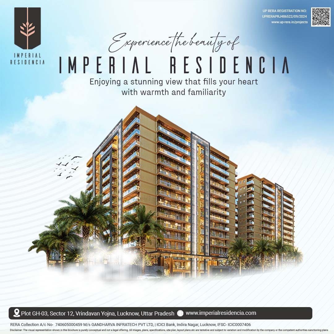 4 BHK + Servant Room 2660 Sq.Ft. Apartment in Imperial Residency Banaura Husainbari