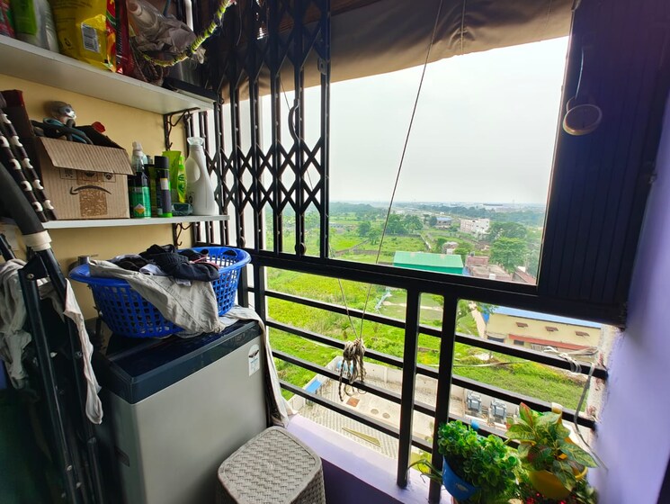 Balcony, metro-heights 2 Bedroom 860 Sq.Ft. Apartment In Rasapunja Kolkata 7932986