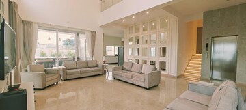 Living Room in 6+ BHK Villa at Esteem Misty Hills Plots, Devanahalli – for Sale