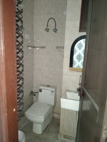 Bathroom in 2 BHK Builder Floor at Govindpuri – for Rent