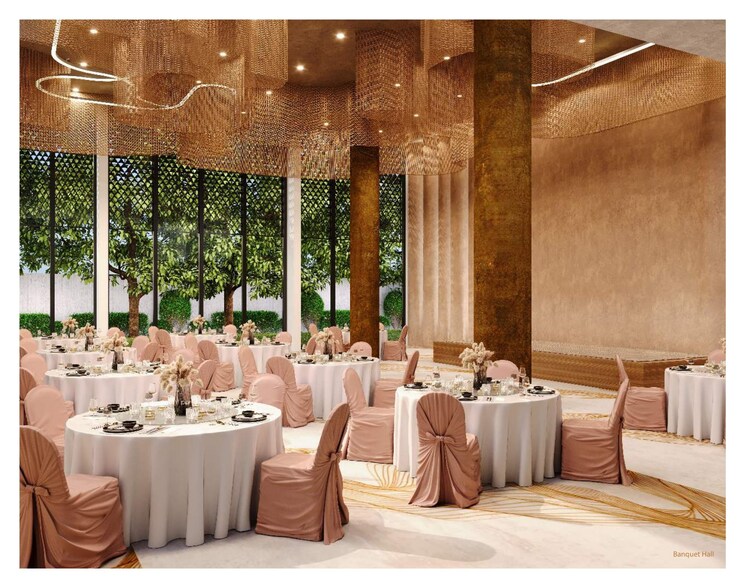 Living Room, aura-vidha 3 Bedroom 2115 Sq.Ft. Apartment In Kondapur Hyderabad 7933108